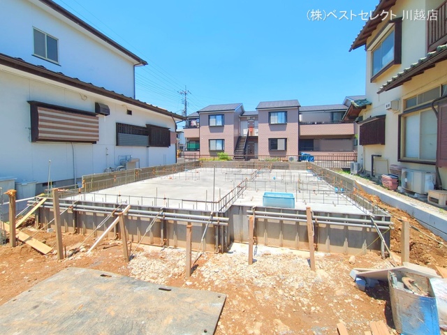 埼玉県川越市南大塚5丁目の新築戸建て基礎写真 2025年6月16日撮影