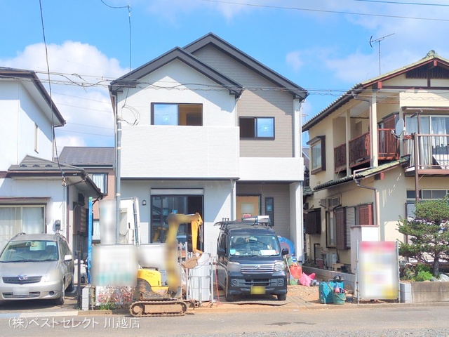 埼玉県川越市南大塚5丁目の新築戸建て外構写真 2025年7月30日撮影