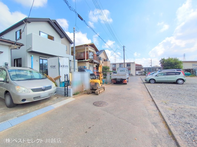 埼玉県川越市南大塚5丁目の新築戸建て外構写真 2025年7月30日撮影