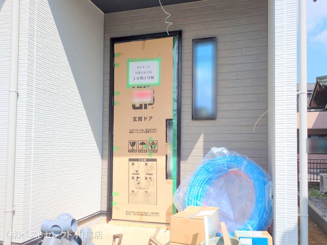 埼玉県川越市南大塚5丁目の新築戸建て外構写真 2025年7月30日撮影