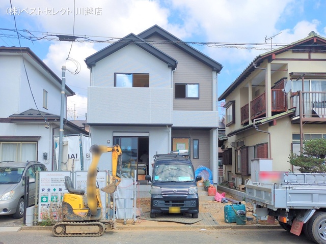 埼玉県川越市南大塚5丁目の新築戸建て外構写真 2025年7月30日撮影
