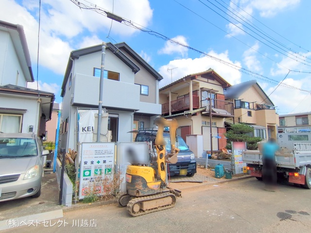 埼玉県川越市南大塚5丁目の新築戸建て外構写真 2025年7月30日撮影