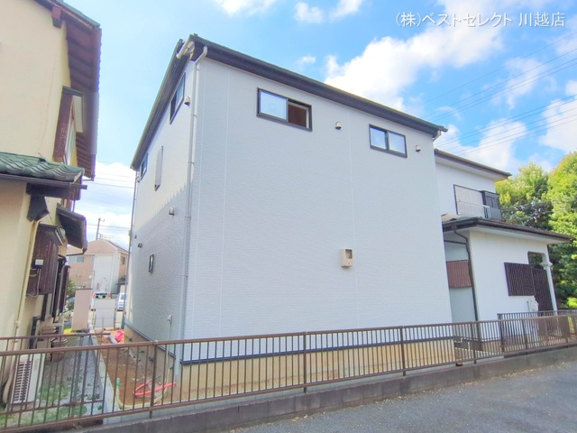 埼玉県川越市南大塚5丁目の新築戸建て外構写真 2025年7月30日撮影
