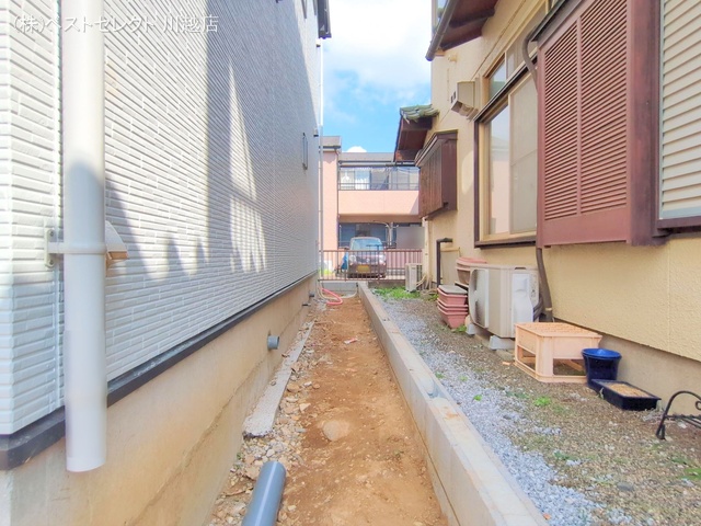 埼玉県川越市南大塚5丁目の新築戸建て外構写真 2025年7月30日撮影