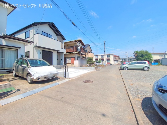 埼玉県川越市南大塚5丁目の新築戸建て完成写真 2025年8月28日撮影