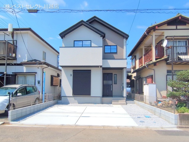 埼玉県川越市南大塚5丁目の新築戸建て完成写真 2025年8月28日撮影