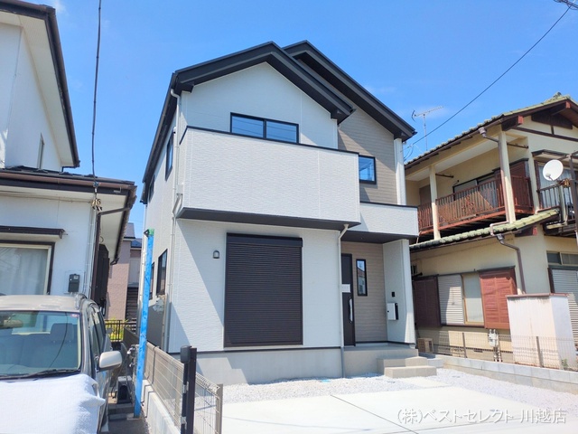 埼玉県川越市南大塚5丁目の新築戸建て完成写真 2025年8月28日撮影