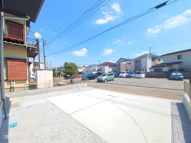 埼玉県川越市南大塚5丁目の新築戸建て完成写真 2025年8月28日撮影