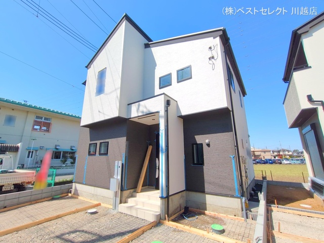 埼玉県川越市小仙波町２丁目の新築戸建て外構写真 2025年4月20日撮影