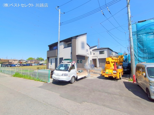 埼玉県川越市小仙波町２丁目の新築戸建て外構写真 2025年4月20日撮影