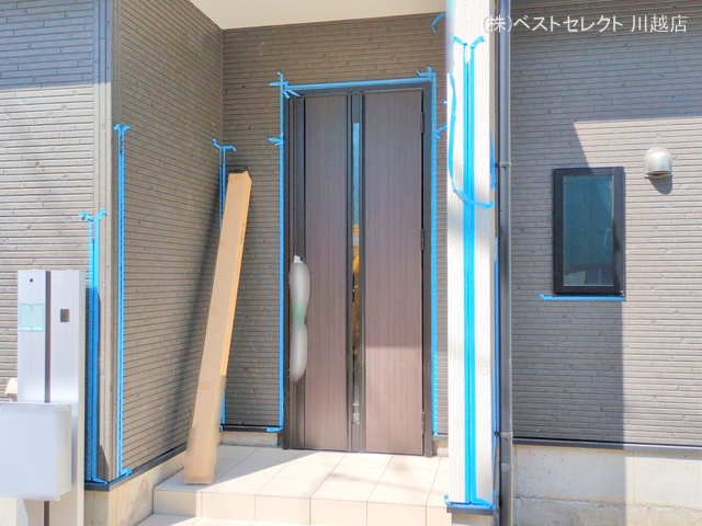 埼玉県川越市小仙波町２丁目の新築戸建て外構写真 2025年4月20日撮影