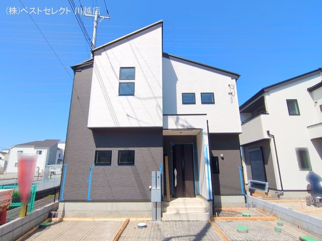 埼玉県川越市小仙波町２丁目の新築戸建て外構写真 2025年4月20日撮影