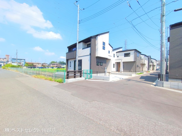 埼玉県川越市小仙波町２丁目の新築戸建て完成写真 2025年7月24日撮影