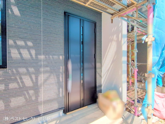 埼玉県川越市小仙波町2丁目の新築戸建てシート写真 2025年4月20日撮影