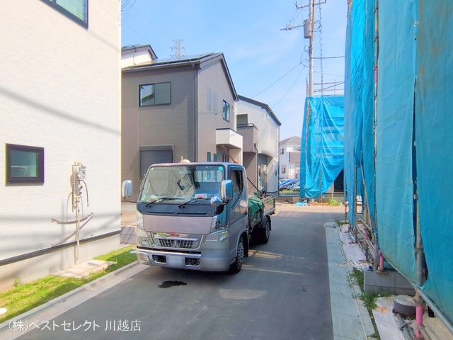 埼玉県川越市小仙波町2丁目の新築戸建て外構写真 2025年5月14日撮影