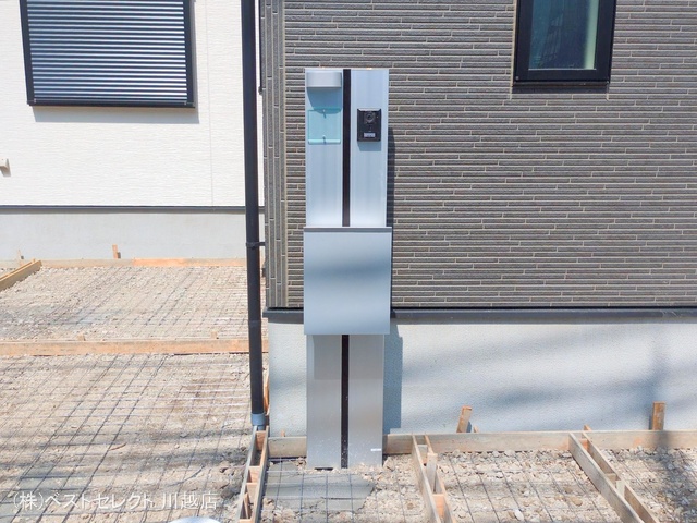 埼玉県川越市小仙波町2丁目の新築戸建て外構写真 2025年5月14日撮影