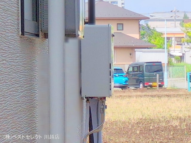 埼玉県川越市小仙波町2丁目の新築戸建て外構写真 2025年5月14日撮影