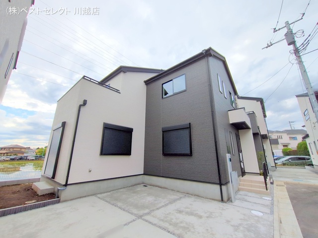 埼玉県川越市小仙波町2丁目の新築戸建て完成写真 2025年6月3日撮影