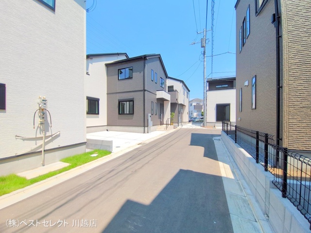 埼玉県川越市小仙波町2丁目の新築戸建て完成写真 2025年7月24日撮影