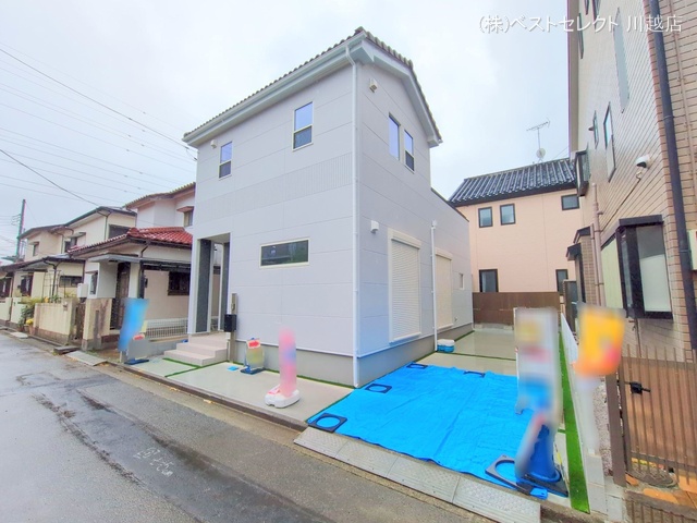 埼玉県川越市大字今福の新築戸建て完成写真 2025年4月22日撮影