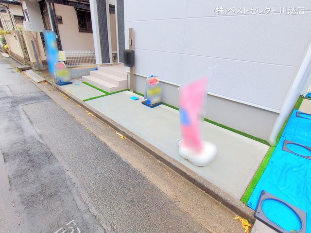 埼玉県川越市大字今福の新築戸建て完成写真 2025年4月22日撮影