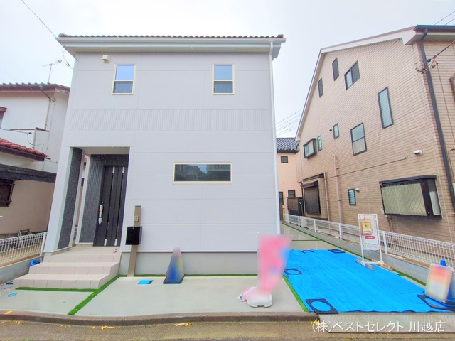 埼玉県川越市大字今福の新築戸建て完成写真 2025年4月22日撮影