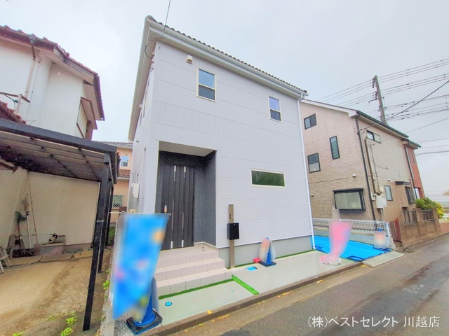 埼玉県川越市大字今福の新築戸建て完成写真 2025年4月22日撮影