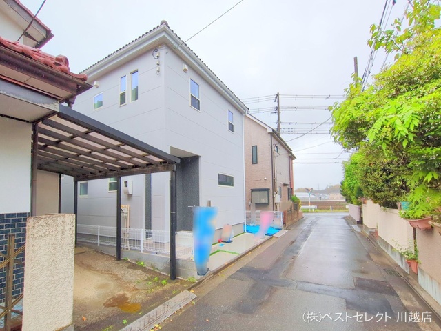 埼玉県川越市大字今福の新築戸建て完成写真 2025年4月22日撮影