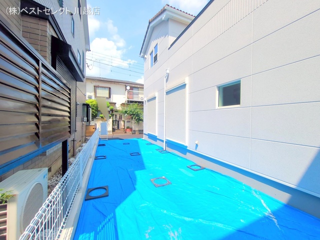 埼玉県川越市大字今福の新築戸建て完成写真 2025年7月2日撮影