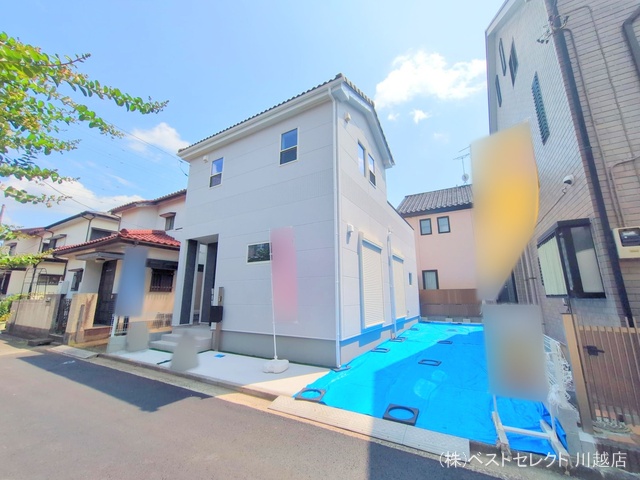 埼玉県川越市大字今福の新築戸建て完成写真 2025年7月2日撮影