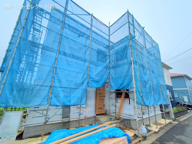 埼玉県川越市大字的場の新築戸建てシート写真 2025年5月11日撮影