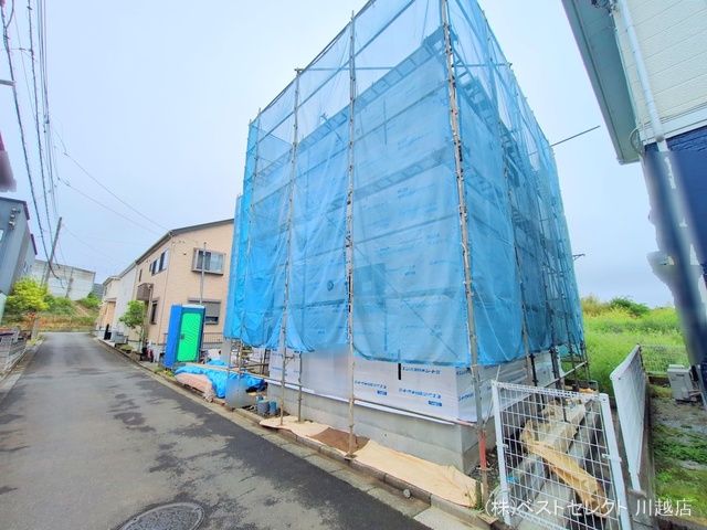 埼玉県川越市大字的場の新築戸建てシート写真 2025年5月11日撮影