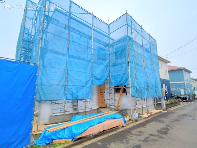 埼玉県川越市大字的場の新築戸建てシート写真 2025年5月11日撮影