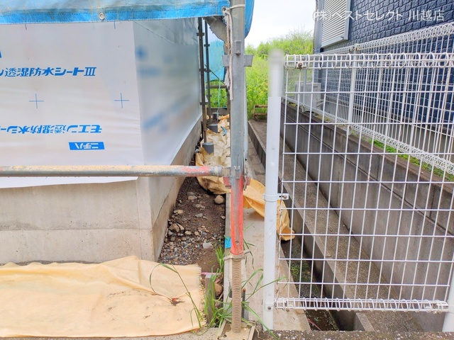 埼玉県川越市大字的場の新築戸建てシート写真 2025年5月11日撮影