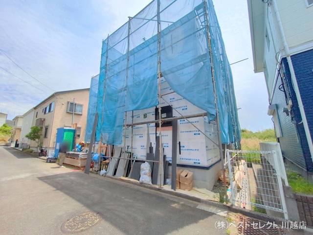 埼玉県川越市大字的場の新築戸建てシート写真 2025年5月28日撮影