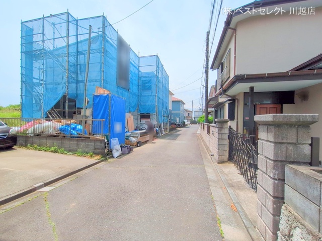 埼玉県川越市大字的場の新築戸建てシート写真 2025年5月28日撮影