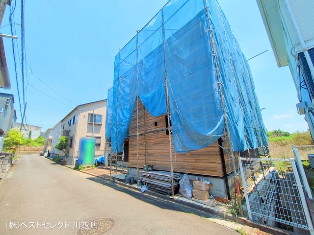 埼玉県川越市大字的場の新築戸建てシート写真 2025年6月16日撮影
