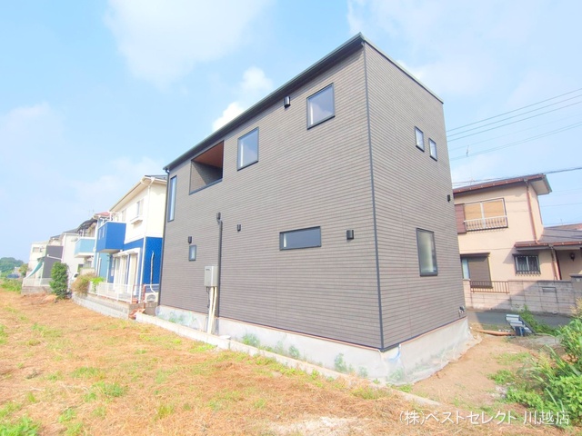 埼玉県川越市大字的場の新築戸建て外構写真 2025年7月8日撮影