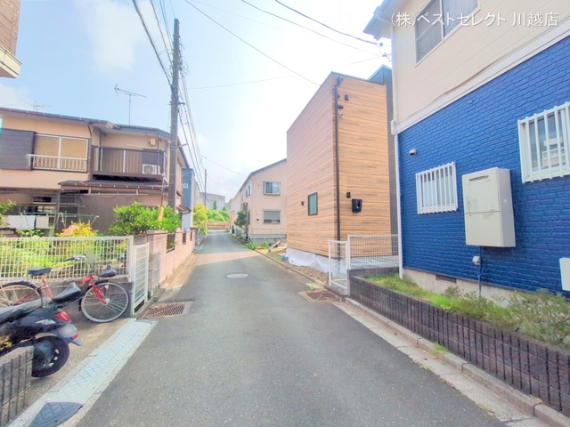 埼玉県川越市大字的場の新築戸建て外構写真 2025年7月8日撮影