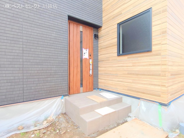 埼玉県川越市大字的場の新築戸建て外構写真 2025年7月8日撮影