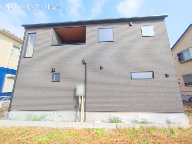 埼玉県川越市大字的場の新築戸建て外構写真 2025年7月8日撮影