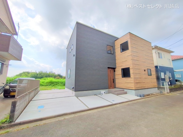 埼玉県川越市大字的場の新築戸建て外構写真 2025年8月3日撮影