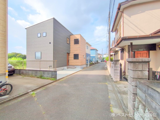 埼玉県川越市大字的場の新築戸建て外構写真 2025年8月3日撮影