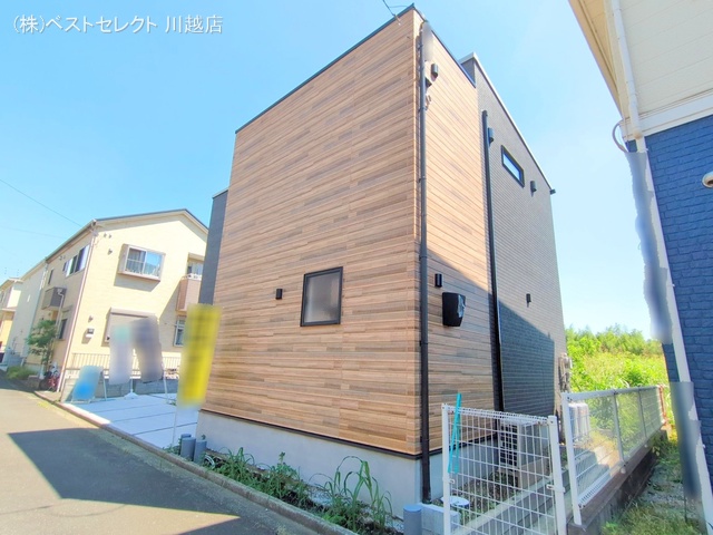 埼玉県川越市大字的場の新築戸建て外構写真 2025年9月7日撮影