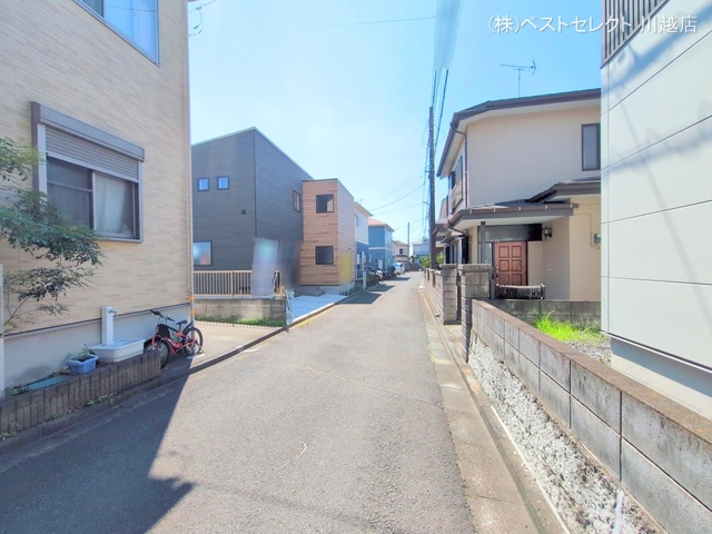 埼玉県川越市大字的場の新築戸建て外構写真 2025年9月7日撮影