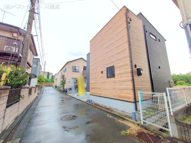 埼玉県川越市大字的場の新築戸建て外構写真 2025年9月30日撮影