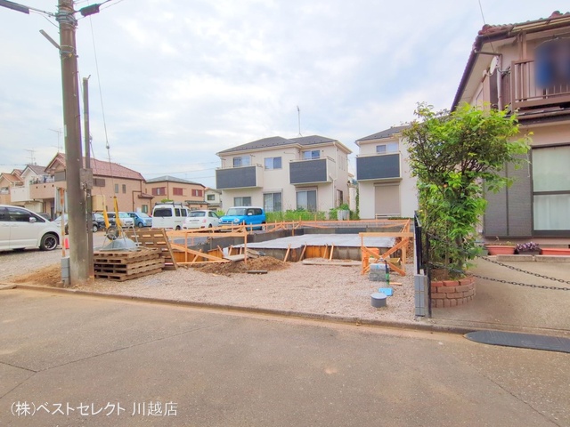 埼玉県川越市大字扇河岸の新築戸建て基礎写真 2025年5月28日撮影