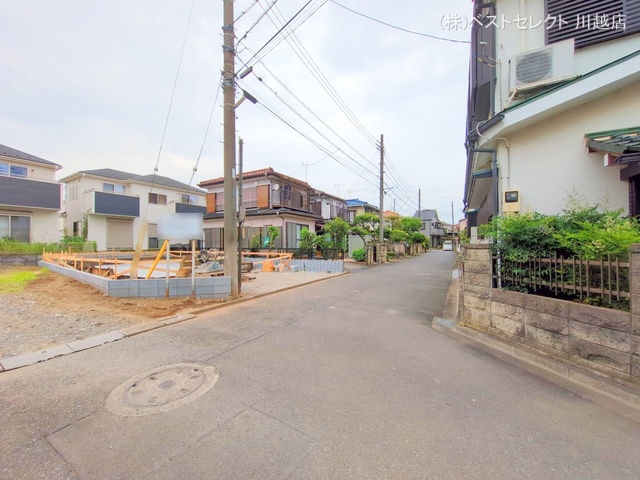 埼玉県川越市大字扇河岸の新築戸建て基礎写真 2025年5月28日撮影