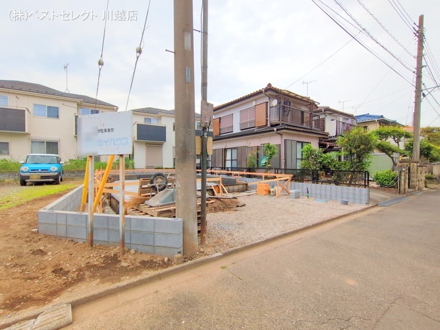 埼玉県川越市大字扇河岸の新築戸建て基礎写真 2025年5月28日撮影