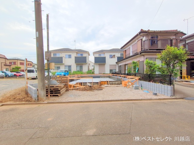 埼玉県川越市大字扇河岸の新築戸建て基礎写真 2025年5月28日撮影